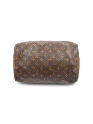 商品[二手商品] Louis Vuitton|Speedy 25 Monogram Coated Canvas Top Handle Bag,价格¥5998,第4张图片详细描述