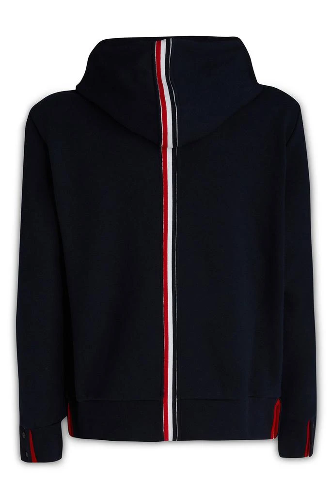 商品Thom Browne|Thom Browne Striped Drawstring Hoodie,价格¥4988,第2张图片详细描述