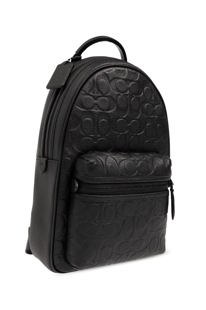 商品Coach|Coach Logo Embossed Zipped Backpack,价格¥2554,第3张图片详细描述