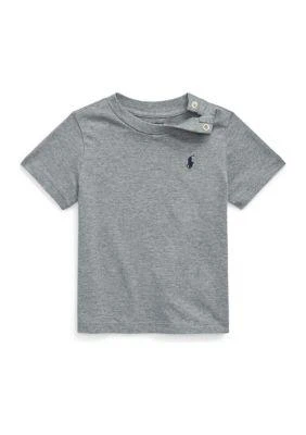 商品Ralph Lauren|Lauren Childrenswear Baby Boys Cotton Jersey Crew Neck T Shirt,价格¥149,第1张图片