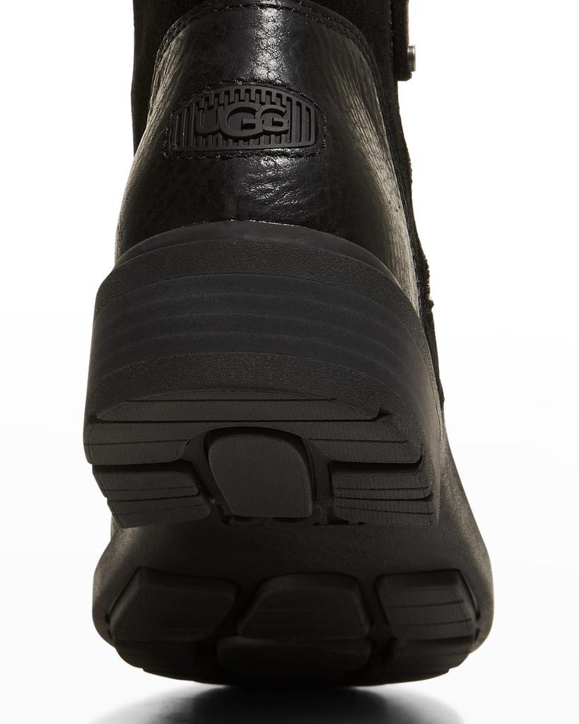 商品UGG|Harrison Waterproof Mix-Leather Zip Ankle Booties,价格¥1032,第6张图片详细描述