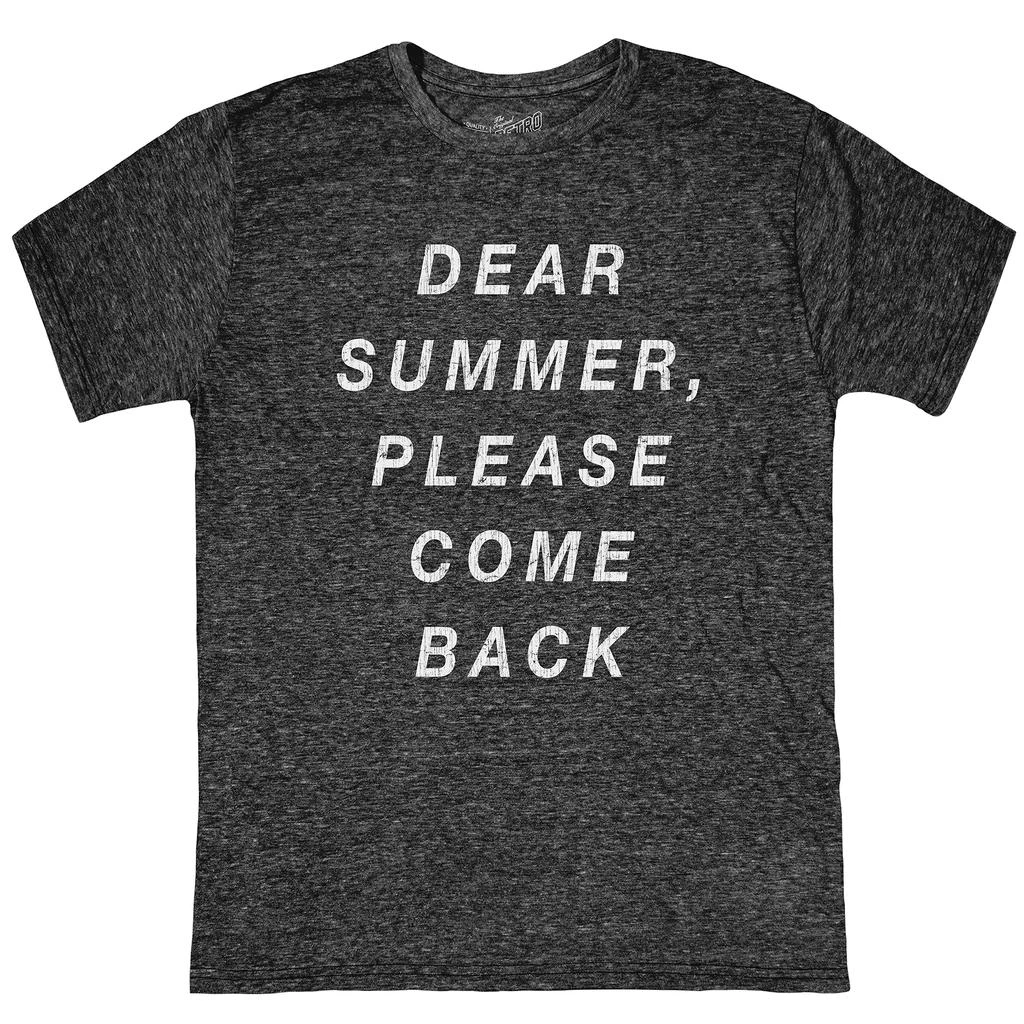 商品The Original Retro Brand|Tri-Blend Dear Summer Please Come Back Tee (Big Kids),价格¥92,第1张图片
