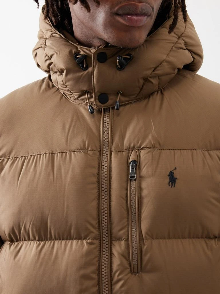 商品Ralph Lauren|Gorham logo-embroidered quilted down jacket,价格¥1752,第3张图片详细描述