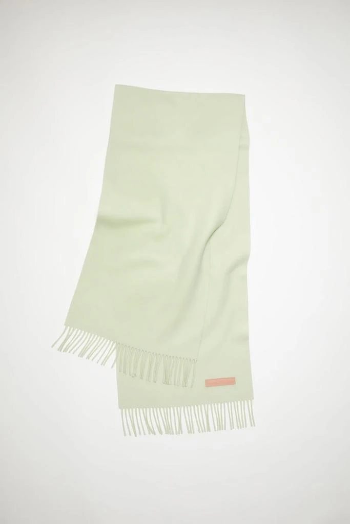 商品Acne Studios|ACNE STUDIOS Scarf with patch logo,价格¥2219,第1张图片