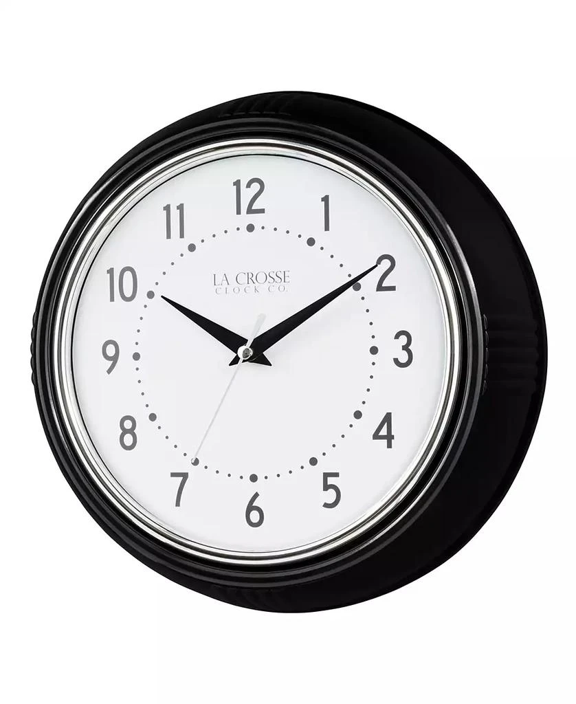 商品La Crosse Technology|Clock 404-3624B 9.5" Retro Diner Quartz Wall Clock,价格¥149,第3张图片详细描述