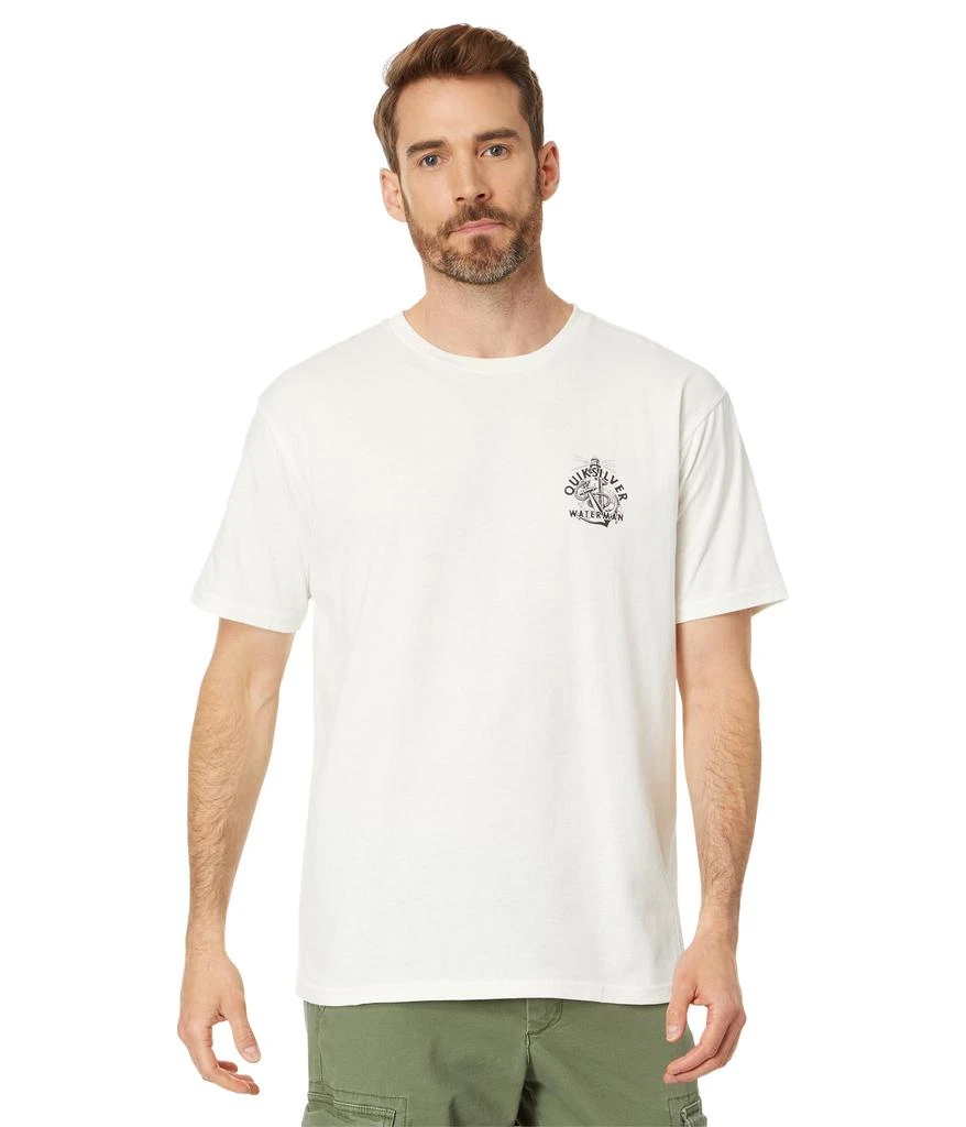 商品Quiksilver|Anchors Away Short Sleeve Tee,价格¥191,第2张图片详细描述