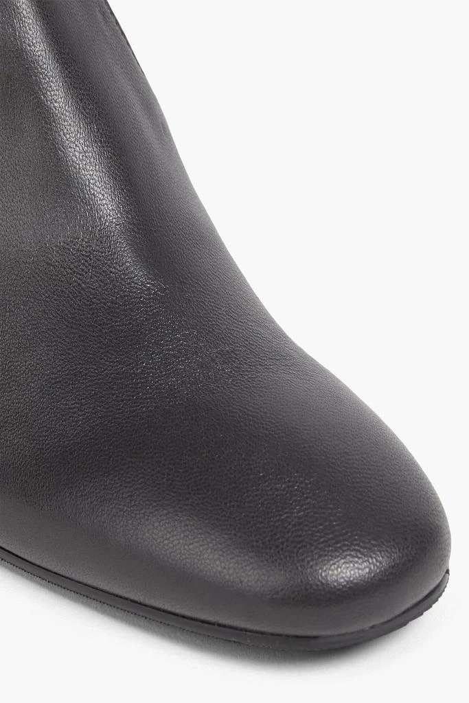 Genna 60 City glossed-leather thigh boots 商品