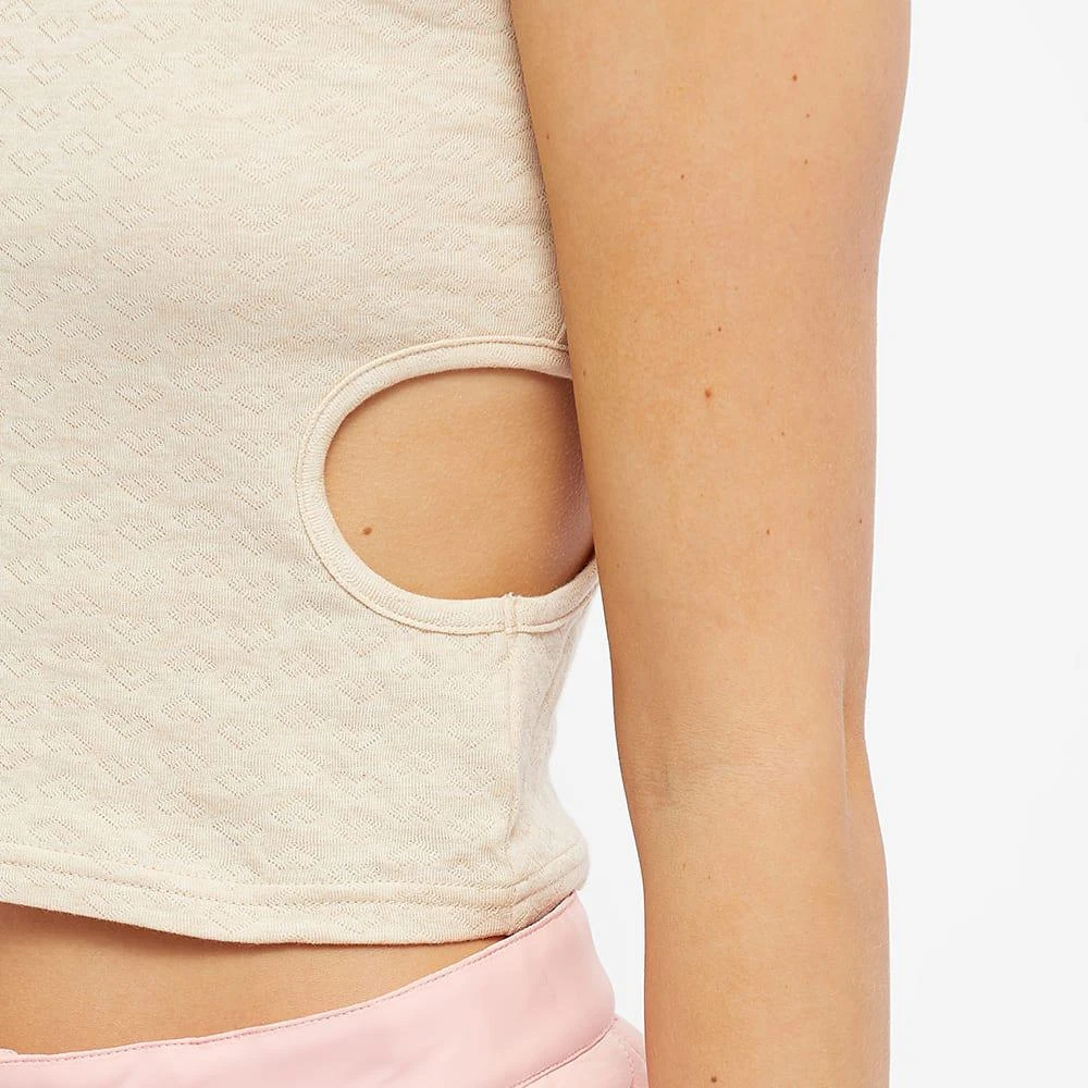 商品Sandy Liang|Sandy Liang Oyster Cut Out Tee,价格¥437,第2张图片详细描述
