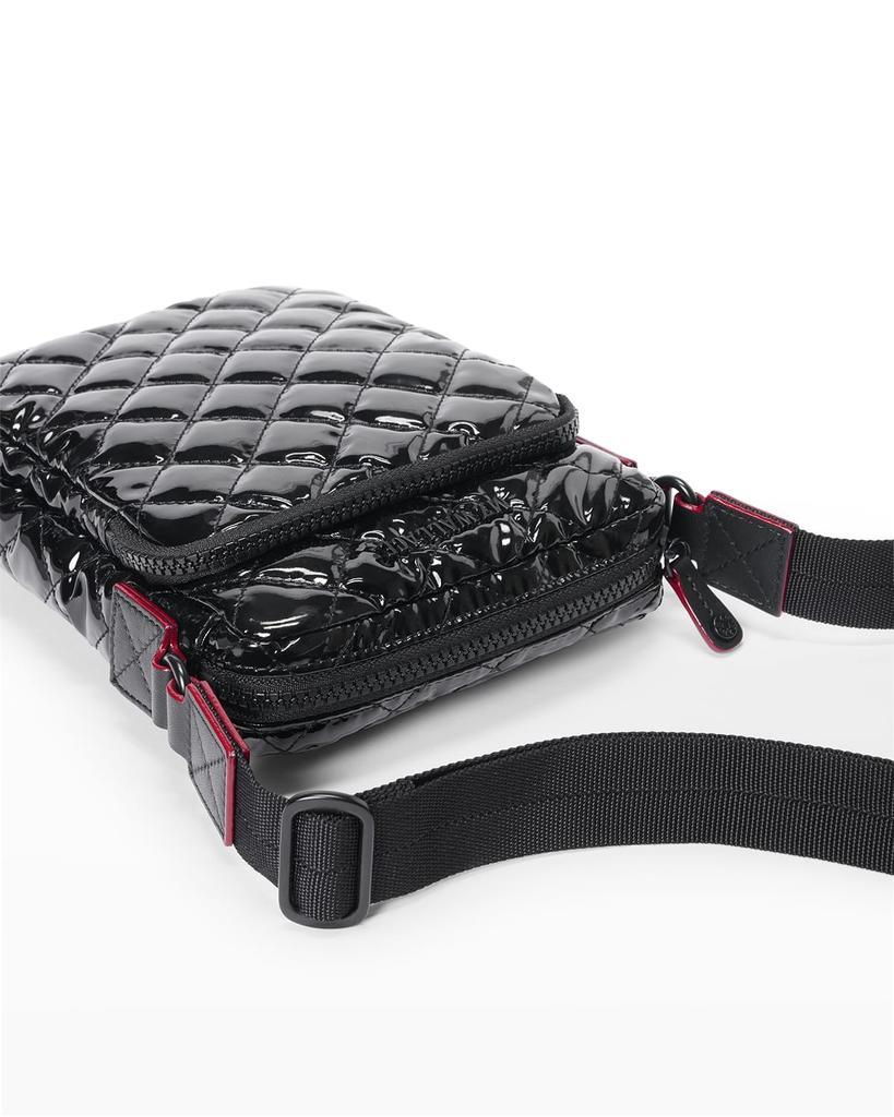 商品MZ Wallace|Metro Patent Quilted Crossbody Bag,价格¥1141,第5张图片详细描述