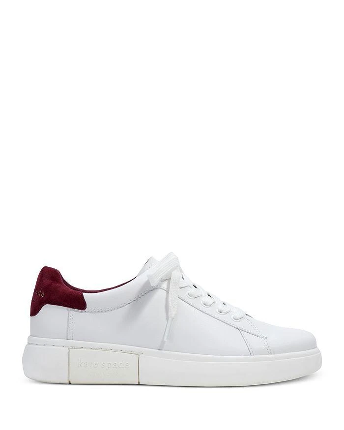 商品Kate Spade|Women's Lift Lace Up Low Top Sneakers,价格¥962,第2张图片详细描述