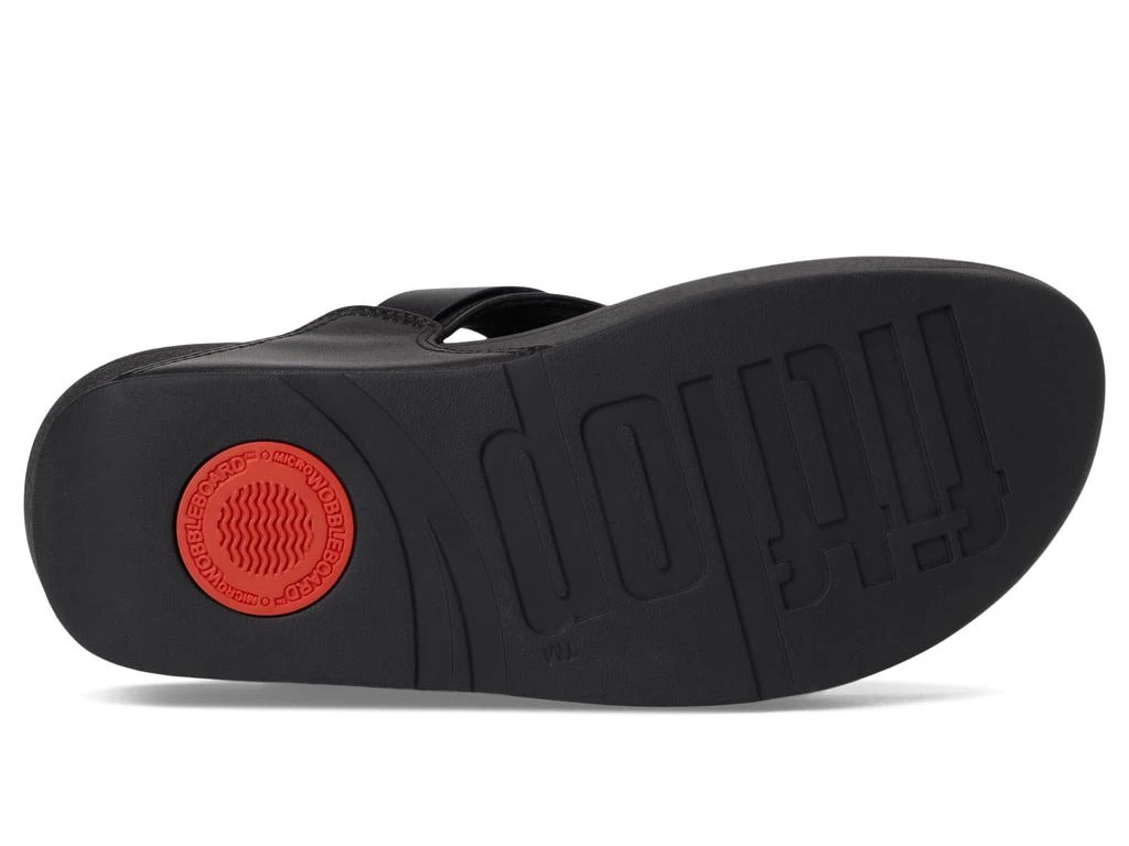 商品FitFlop|Lulu Adjustable Leather Toe Post Sandals,价格¥751,第3张图片详细描述