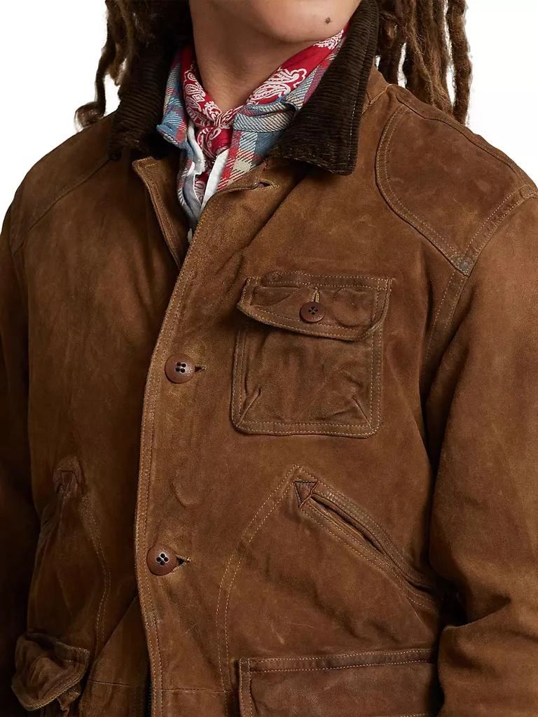 商品Ralph Lauren|Suede Field Jacket,价格¥4388,第5张图片详细描述