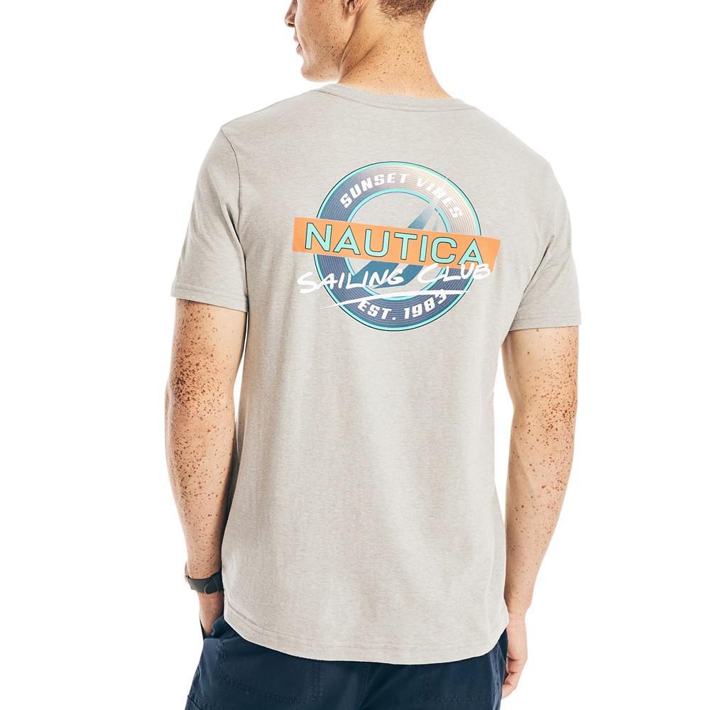 商品Nautica|Men's Sustainably Crafted Back Graphic T-Shirts,价格¥194,第4张图片详细描述