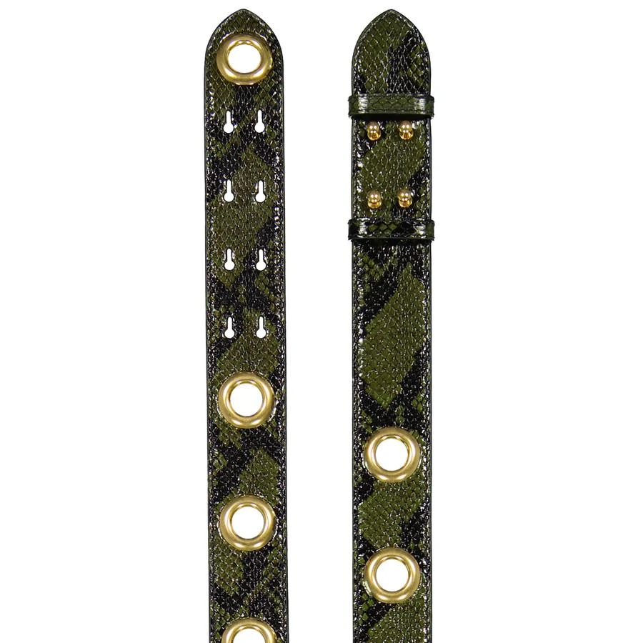 商品Burberry|Ladies Antique Green Croco-embossed Leather Bag Strap,价格¥1005,第2张图片详细描述