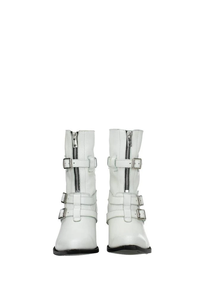 商品Celine|Ankle boots Leather White,价格¥3397,第3张图片详细描述