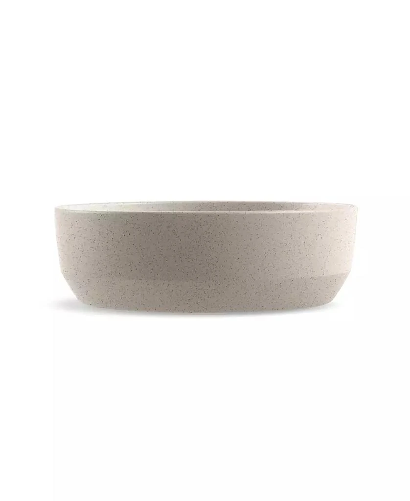 商品Abode Homewares|Bevel Wheat Polypropylene Medium Bowl, Set of 2,价格¥112,第1张图片