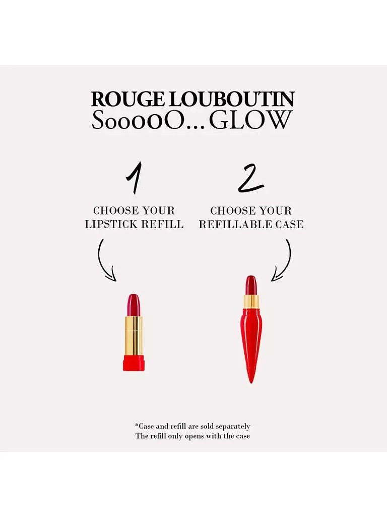 商品Christian Louboutin|Sooooo... Glow Lipstick Refill,价格¥334,第5张图片详细描述