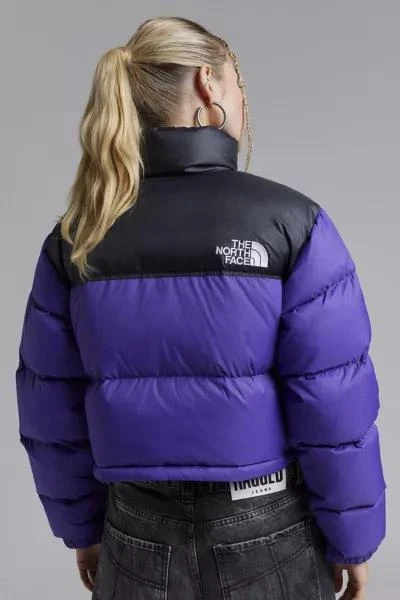 商品The North Face|The North Face Nuptse Cropped Puffer Jacket,价格¥2139,第4张图片详细描述