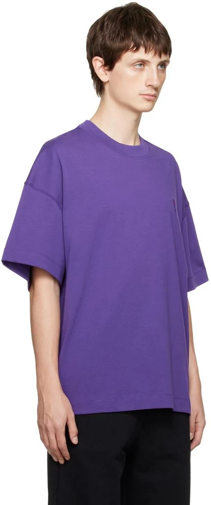 商品AMI|Purple Ami de Cœur T-Shirt,价格¥437,第2张图片详细描述