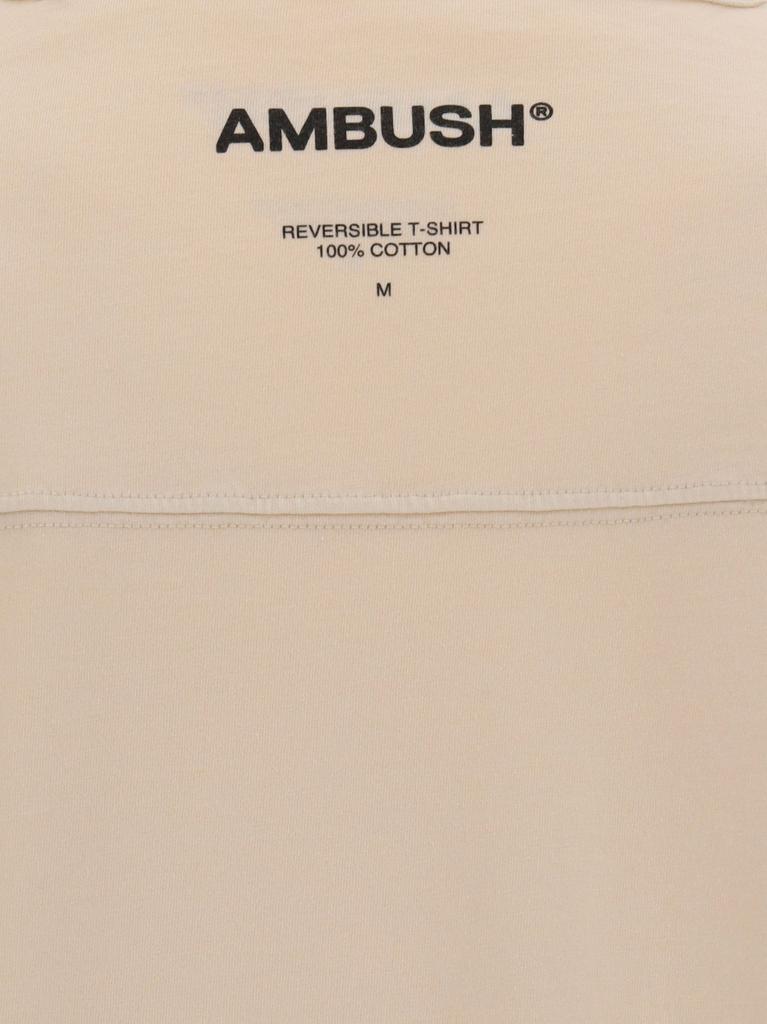 Ambush Men's  Yellow Cotton T Shirt商品第4张图片规格展示