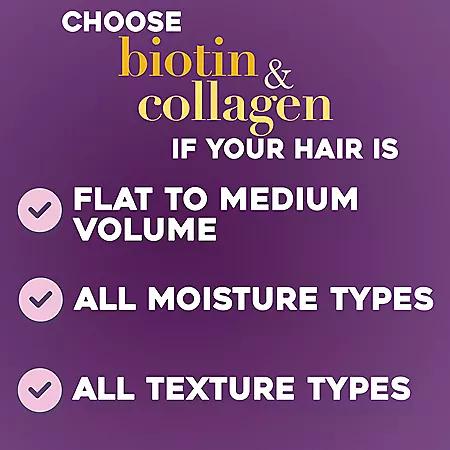 OGX Thick & Full + Biotin & Collagen Shampoo (40 fl. oz.)商品第7张图片规格展示