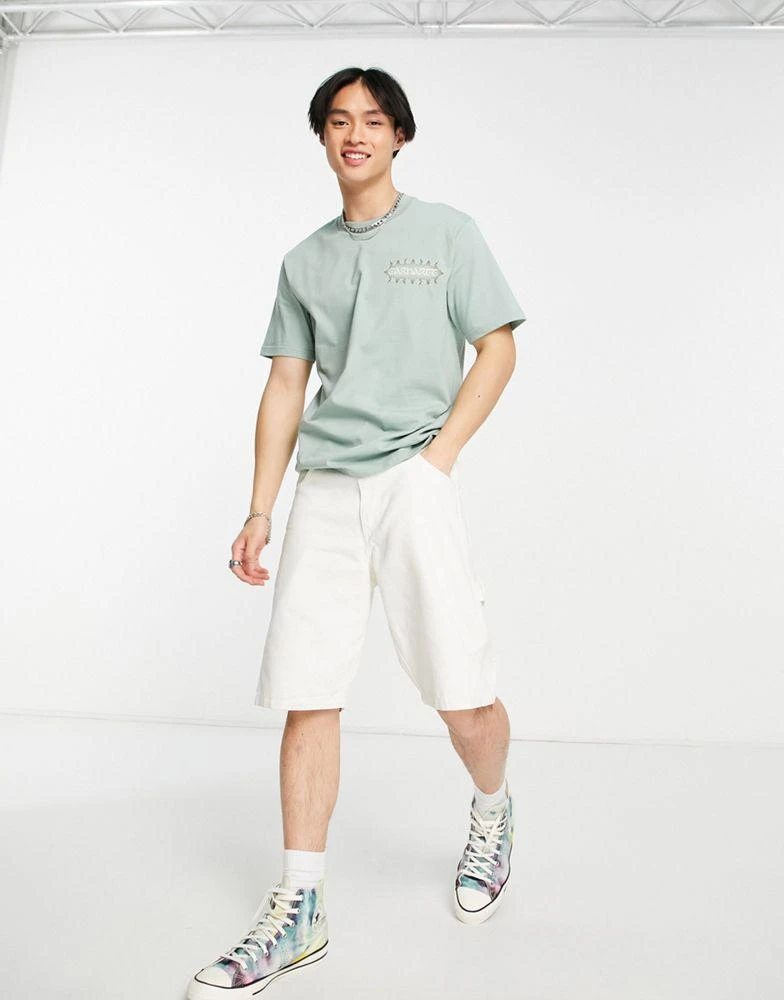 商品Carhartt|Carhartt WIP spaces backprint t-shirt in green,价格¥240,第4张图片详细描述