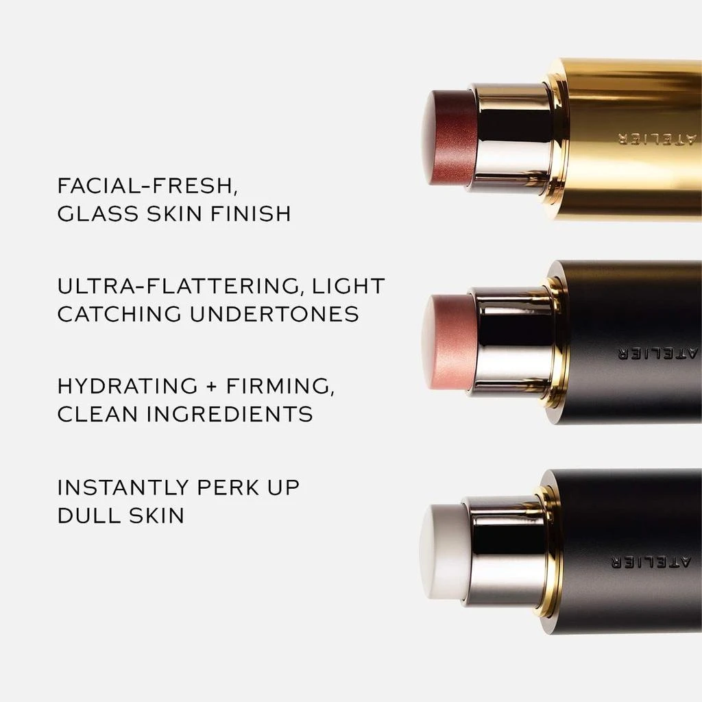 商品Westman Atelier|Lit Up Glassy Gel Highlighter Stick,价格¥199,第3张图片详细描述