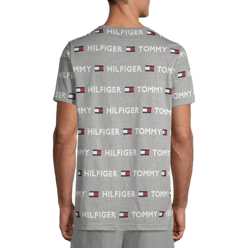 商品Tommy Hilfiger|Tommy Hilfiger Mens Nightwear Sleepwear Sleep Tee,价格¥54,第2张图片详细描述