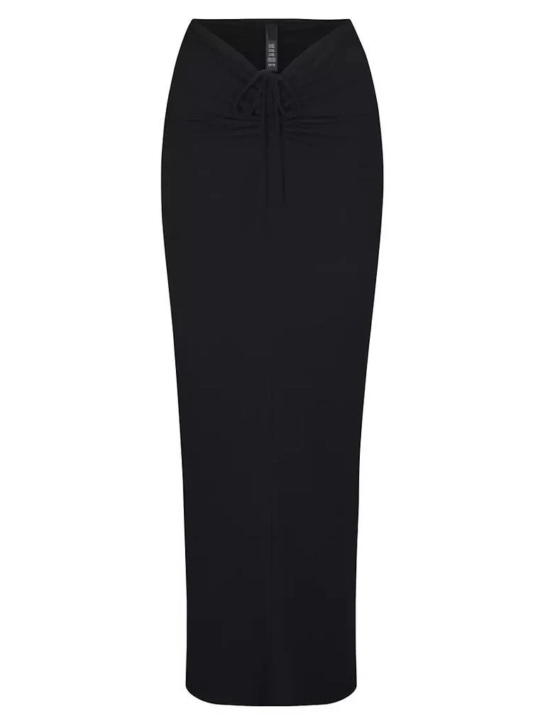 商品SKIMS|Soft Lounge Ruched Long Skirt,价格¥428,第1张图片
