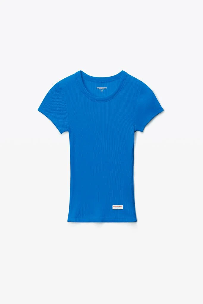 商品Alexander Wang|short-sleeve Tee in Ribbed Cotton,价格¥301,第2张图片详细描述