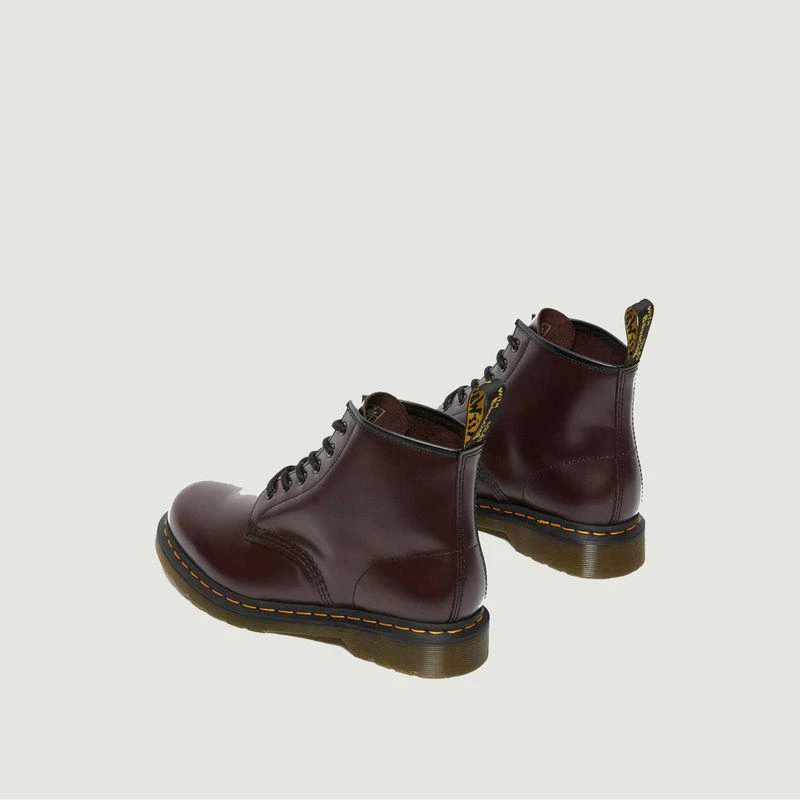 商品Dr. Martens|Smooth leather low boots 101 Burgundy Smooth DR. MARTENS,价格¥773,第4张图片详细描述