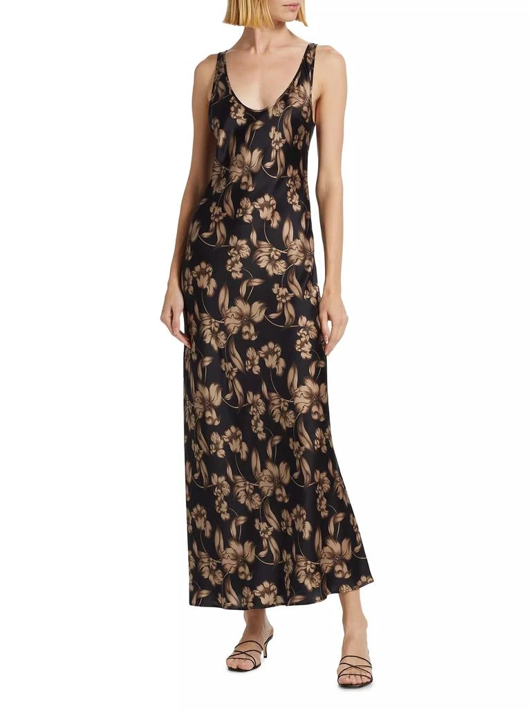 商品CAMI NYC|Clare Floral Silk Slip Gown,价格¥3482,第3张图片详细描述