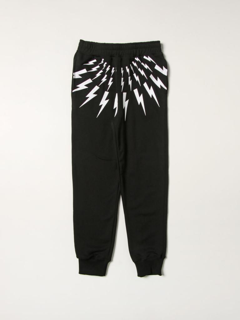 Neil Barrett jogging pants with lightning商品第1张图片规格展示