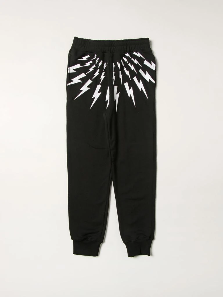 商品Neil Barrett|Neil Barrett jogging pants with lightning,价格¥251,第1张图片