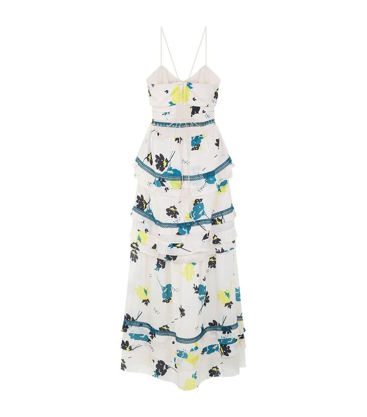 商品Self Portrait|Graphic Floral Midi Dress,价格¥1306,第2张图片详细描述
