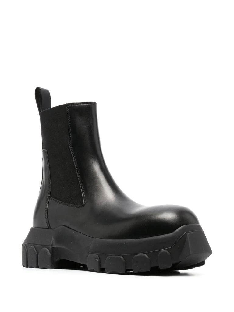 商品Rick Owens|RICK OWENS WOMEN BEATLE BOZO TRACTOR CALF LEATHER BOOTS,价格¥4318,第3张图片详细描述