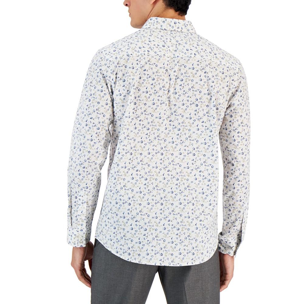 Men's Georgie Floral Print Shirt, Created for Macy's商品第2张图片规格展示