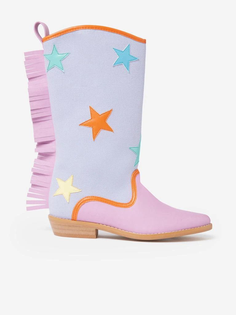 商品Stella McCartney|Stella McCartney Girls Cowboy Boots in Purple,价格¥943,第1张图片