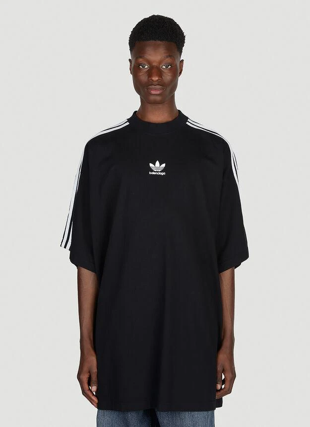 商品Adidas|Logo Print T-Shirt in Black,价格¥7000,第1张图片