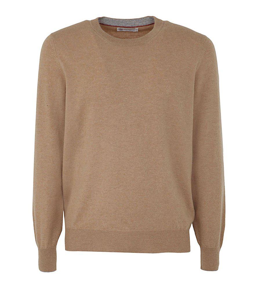 Brunello Cucinelli Crewneck Knitted Sweater商品第1张图片规格展示