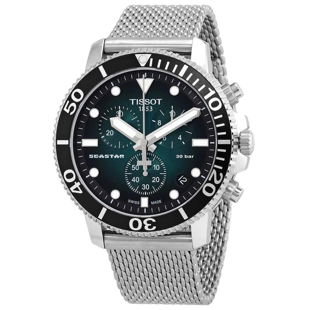 商品Tissot|Seastar 1000 Chronograph Quartz Men's Watch T120.417.11.091.00,价格¥2759,第1张图片