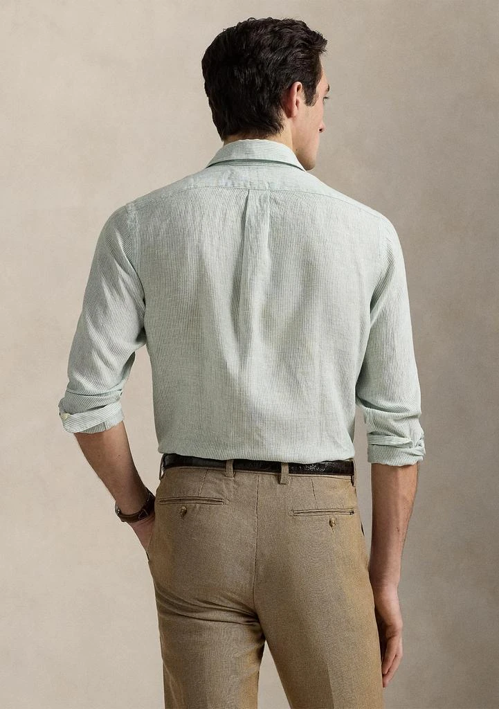 商品Ralph Lauren|Classic Fit Striped Linen Shirt,价格¥509,第2张图片详细描述