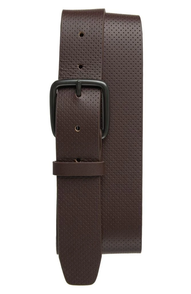 商品Nordstrom|Perforated Embossed Leather Belt,价格¥99,第1张图片