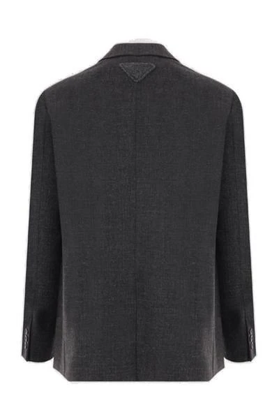 商品Prada|Prada Single-Breasted Layered Blazer,价格¥18904,第2张图片详细描述