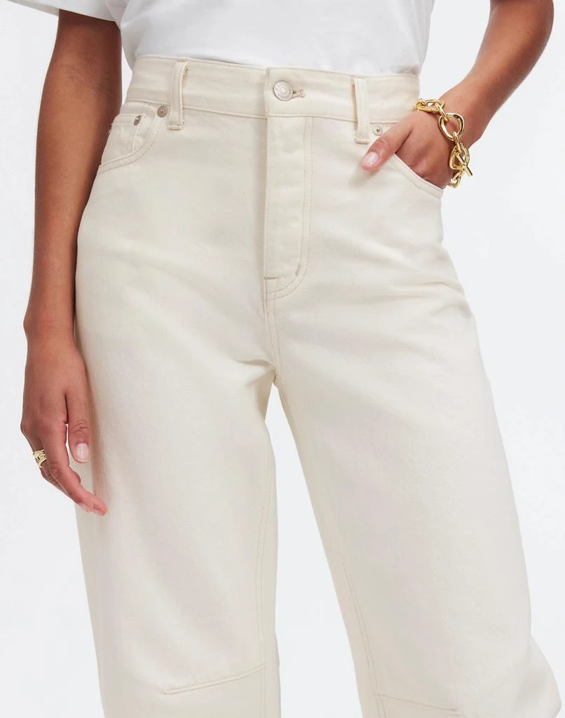 商品Madewell|The Darted Barrel-Leg Jean,价格¥1094,第5张图片详细描述