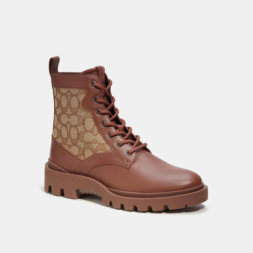 商品Coach|Coach Outlet Citysole Boot With Signature Jacquard,价格¥1475,第1张图片