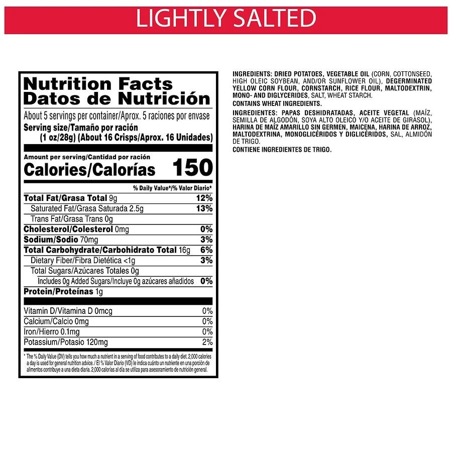 商品Pringles|Potato Crisps Chips Lightly Salted Original,价格¥22,第2张图片详细描述