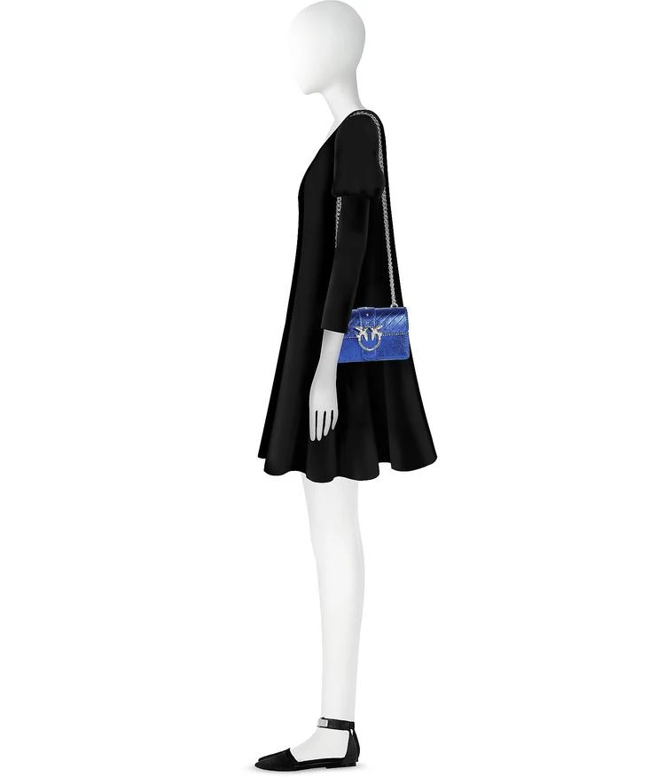 商品PINKO|Pinko Mini 金属质地燕子包,价格¥2037,第3张图片详细描述