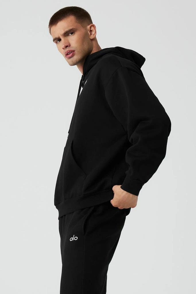 商品Alo|Accolade Hoodie - Black,价格¥1038,第3张图片详细描述