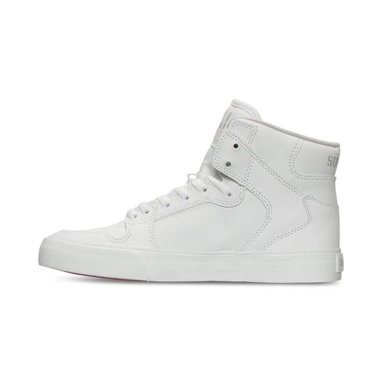 商品Supra|男童Supra Boys' Vaider Casual Skate High Top Sneakers from Finish Line,价格¥193,第5张图片详细描述